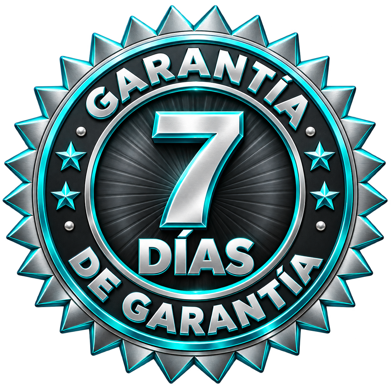 Sello de garantía de 7 días del Reto 100 días para definición